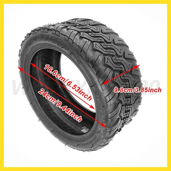 Pneu d'origine 85/65 – 6.5 pour Scooter électrique NAVEE N65
