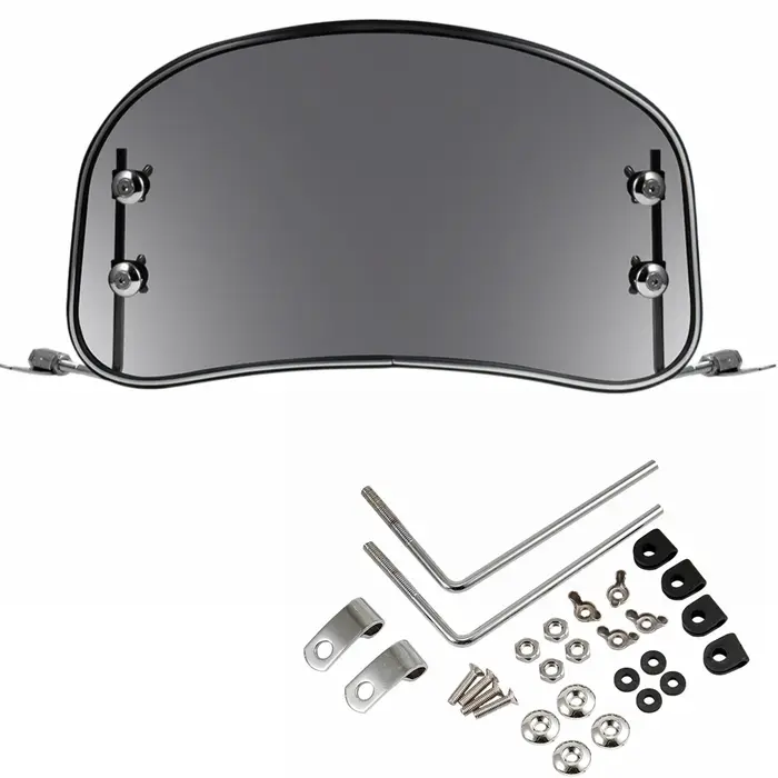 Pare-brise de moto universel pour Scooter, déflecteur de vent, Spoiler de pare-brise, déflecteur d'a