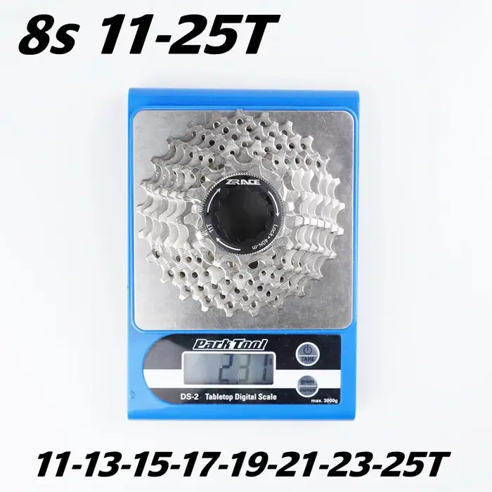 ZRACE Cassette de vélo 8 vitesses/9 vitesses roue libre de vélo de route 11-25T / 28T / 32T / 34T /