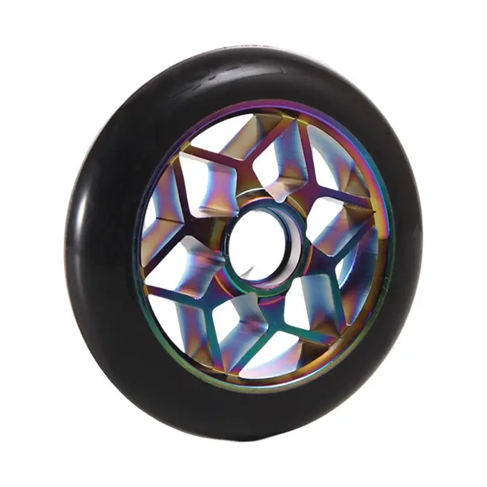 Roues de trottinette Pro 110mm avec moyeu en alliage d'aluminium