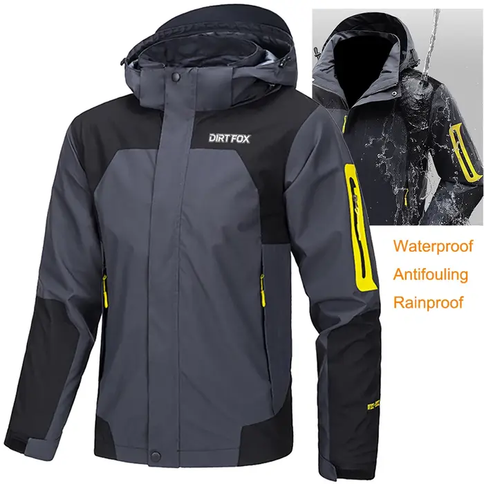 DIRTFOX hommes vélo coupe-vent cyclisme veste imperméable route montagne