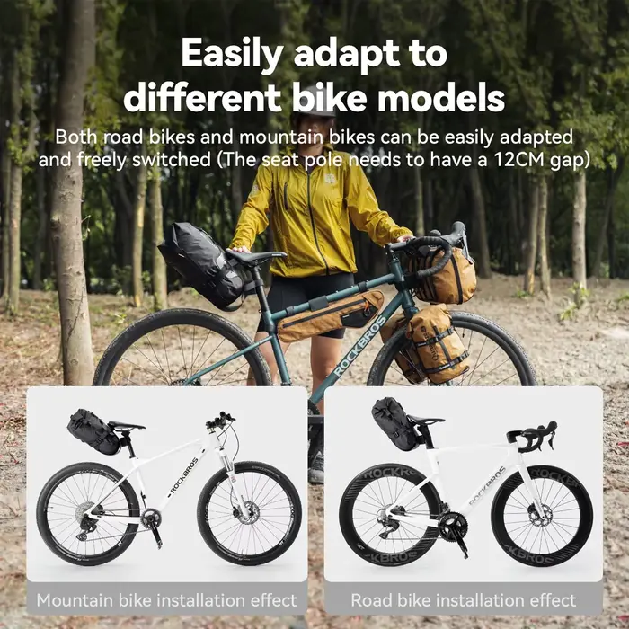 Support de stabilisateur de sac arrière de selle de vélo