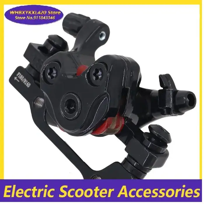 Frein à disque pour trottinette avec étriers mécaniques élégants, adapté à la modification d'accessoires de trottinette électrique