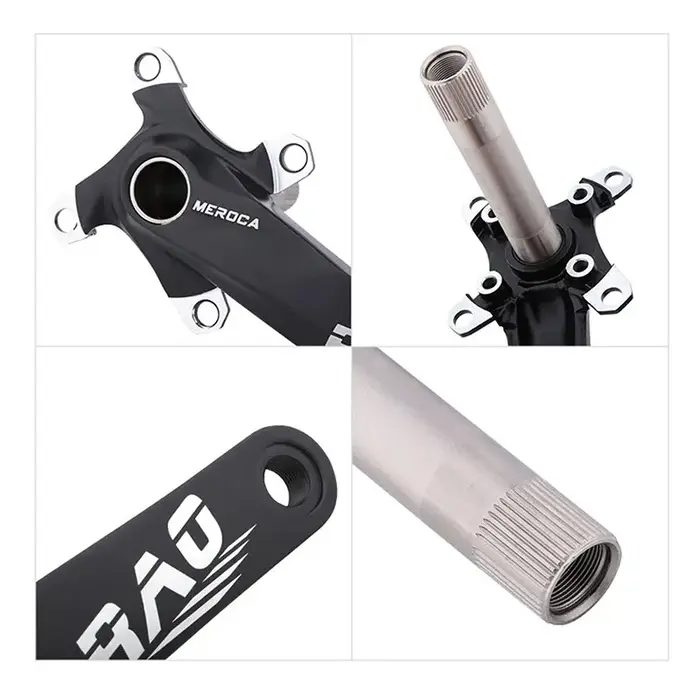 Vélo de montagne manivelle 170mm avec boîtier de pédalier 104BCD 34T 36T 38T