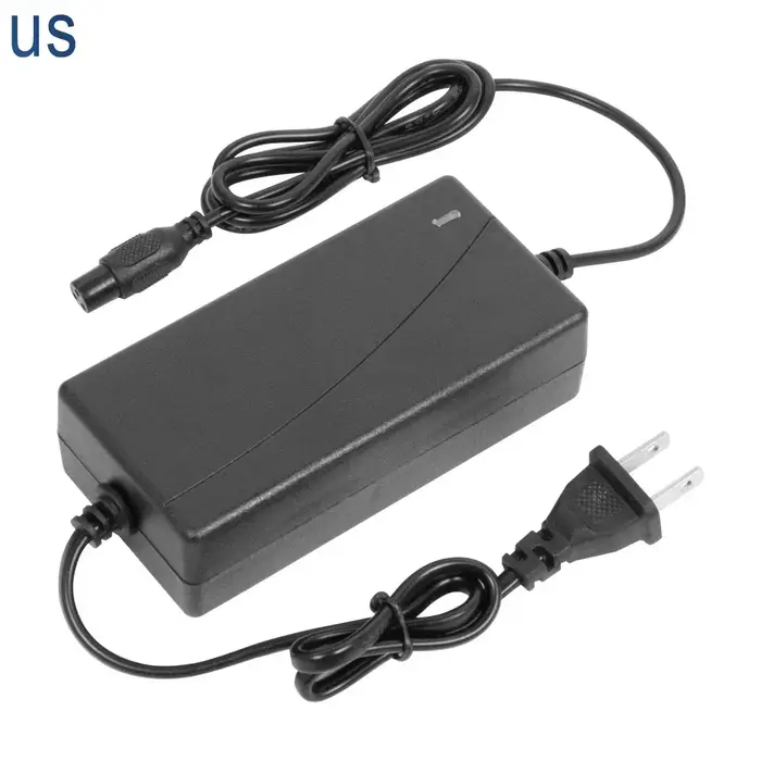 Chargeur de batterie pour vélo électrique Hoverboard 42v 2A, 3 broches, Lithium-ion, adaptateur d'al