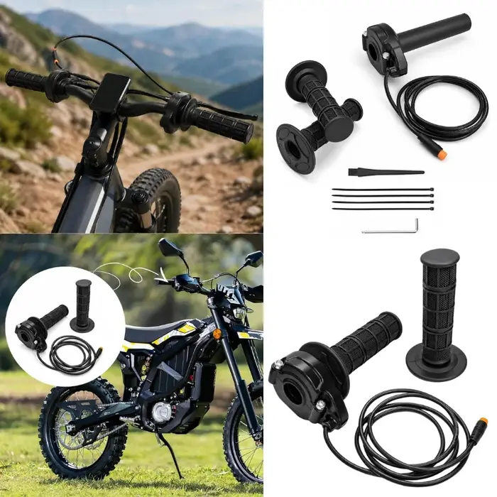 Poignée d'accélérateur universelle pour trottinette électrique