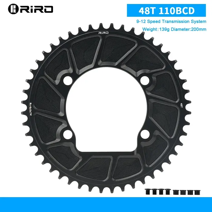 RIRO 4 boulons 110BCD plateau simple