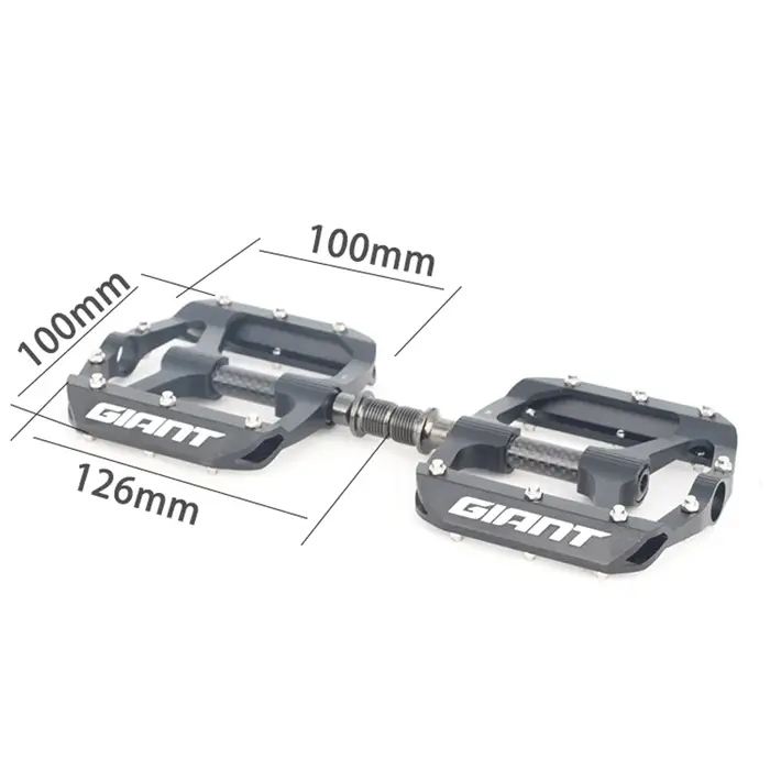GIANT-Pédales de vélo de route VTT ultralégères, alliage d'aluminium et fibre de carbone, 3 roulements, 334g