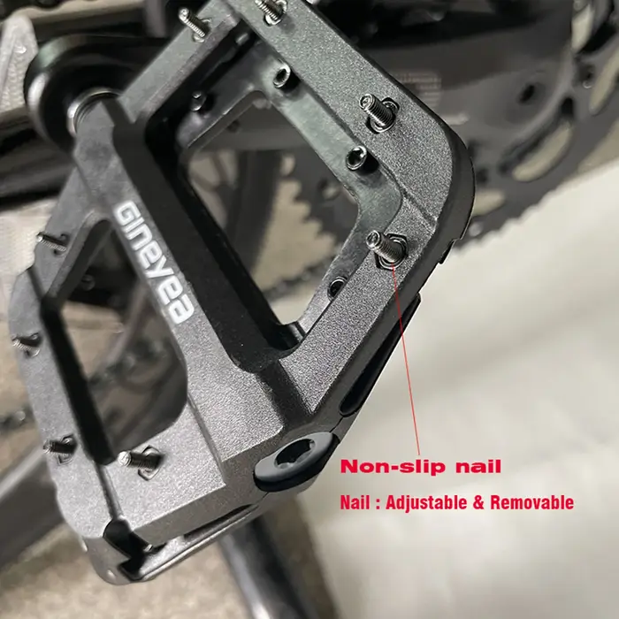 Gineyea-Pédales de roulement à joint en nylon pour vélo adulte