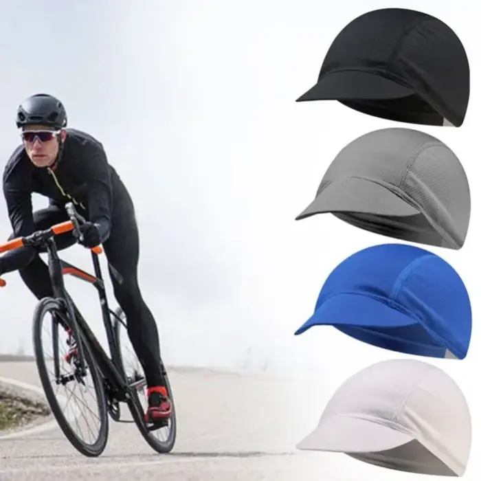 Casquette de cyclisme d'été avec visière