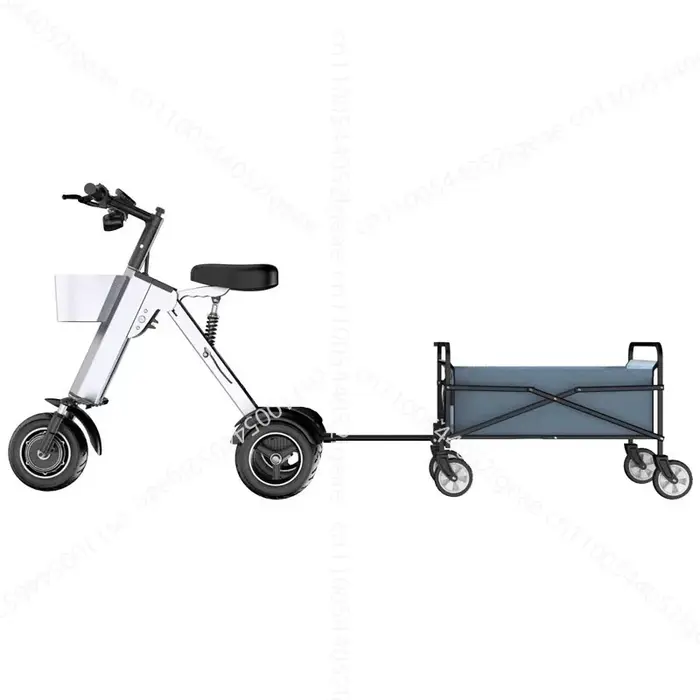 Scooter électrique pliable léger 48V pour deux personnes
