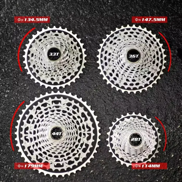Cassette XDR cassette de vélo de route ultralégère à 12 vitesses pour axes rouges Sram Force 12 vitesses Xg-1290 Xg-1270 pignon 12v Cassette de route