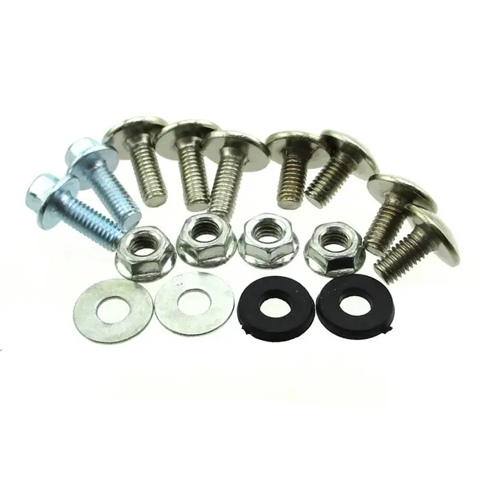 Jeu de vis de carénage XLChain pour Pit Bike CRF110 boulons de panneau en plastique pour carénage moto dirt bike complet et robuste