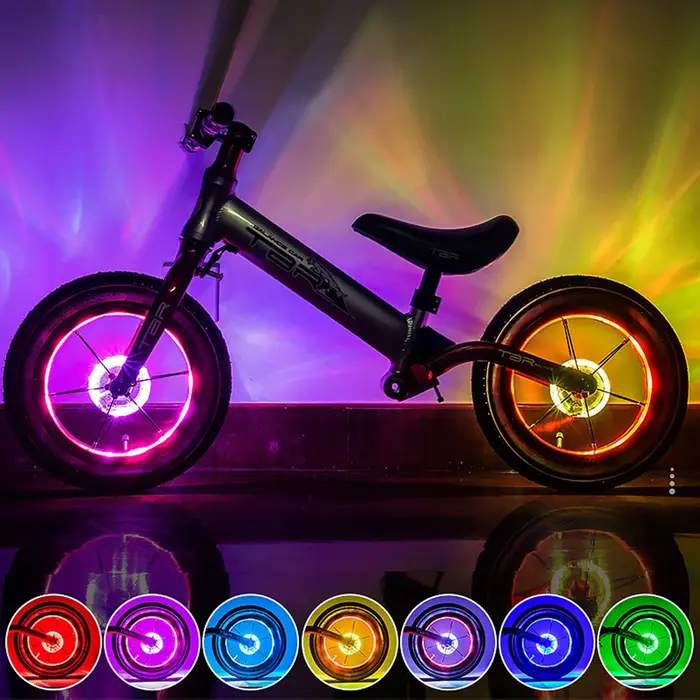 Feux de roue de vélo LED