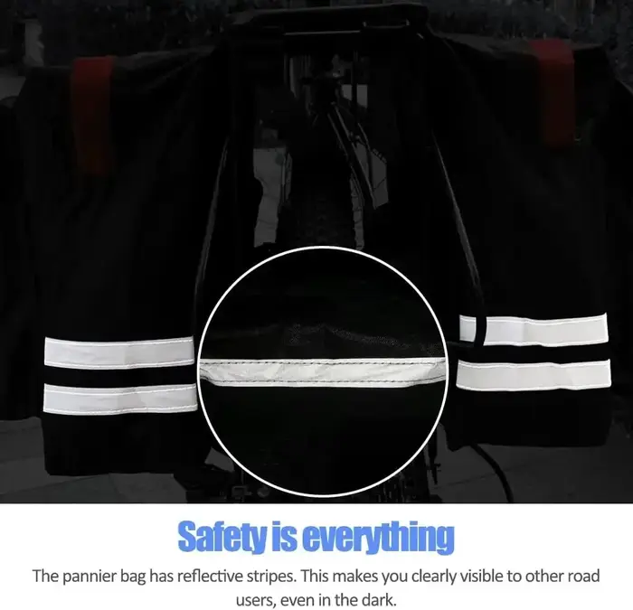 Sac de Transport Vélo pour Porte-Bagages Arrière