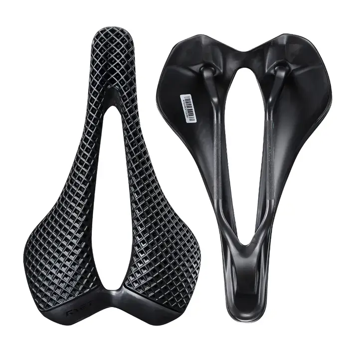 Selle RYET 148g Ultra-légère Imprimé 3D Carbone 243x147mm Pour Course Route Vélo Coussin Assise