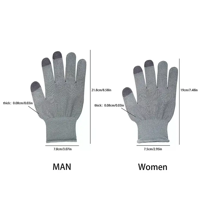 Gants imperméables antidérapants pour écran tactile