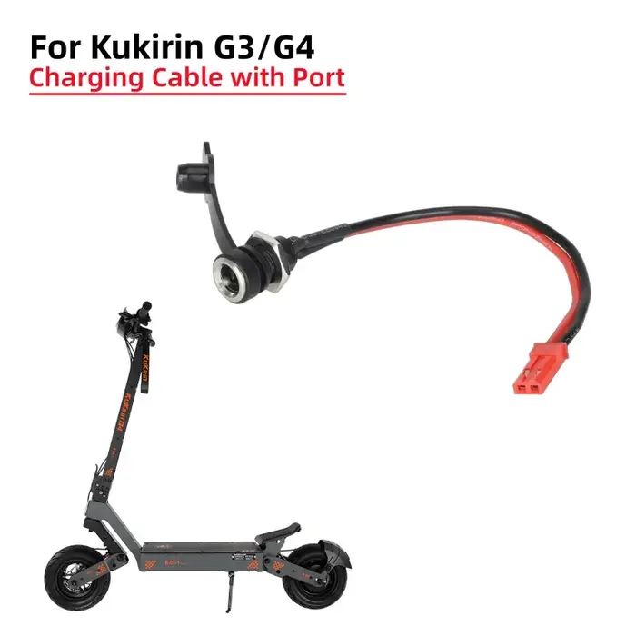 Câble de chargement pour Scooter électrique Kukirin G3 G4, avec couvercle étanche, pièces de rechang