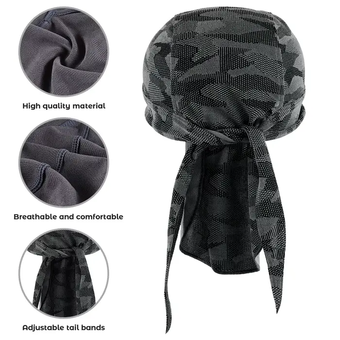 Été séchage rapide cyclisme Pirate chapeau route vélo casquette de course Sport vélo Beanie équitati