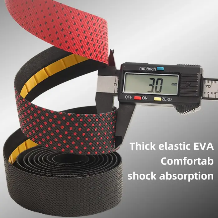 Ruban de guidon de vélo VXM en PU EVA antidérapant et antichoc pour vélo de route cyclisme confort professionnel avec 9 coloris