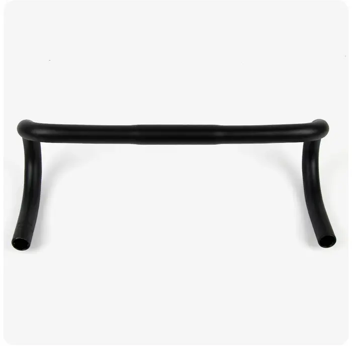 UNO-Guidon de vélo de course ultraléger en alliage d'aluminium, barre courbée, 25.4/31.8mm, 360/380/