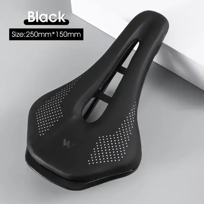 WEST VÉLO Ultraléger Montagne Vélo Selle VTT Court Nez Vélo De Route Siège PU En Cuir Creux Prostati