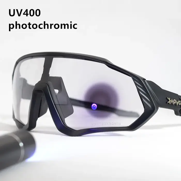 Kapvoe photochromique sport cyclisme lunettes pour hommes femmes vtt montagne route lunettes de vélo