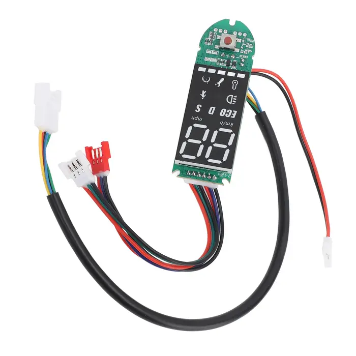 Circuit imprimé de tableau de bord pour trottinette électrique, pièces de trottinette électrique, ét
