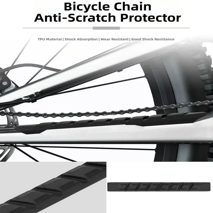 Autocollant de Protection de chaîne de vélo