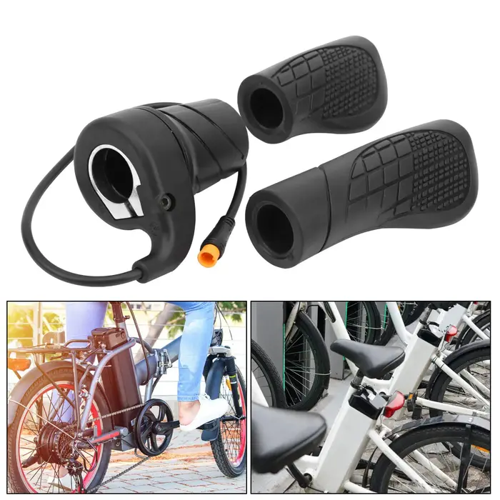 Demi-accélérateur étanche pour VTT électrique