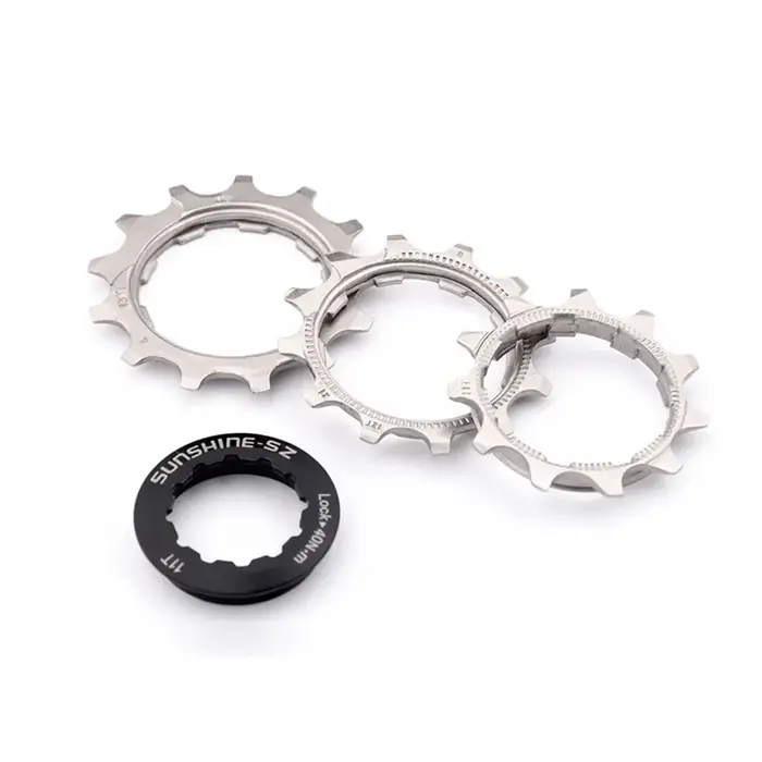 Pignon de vélo à dents en acier