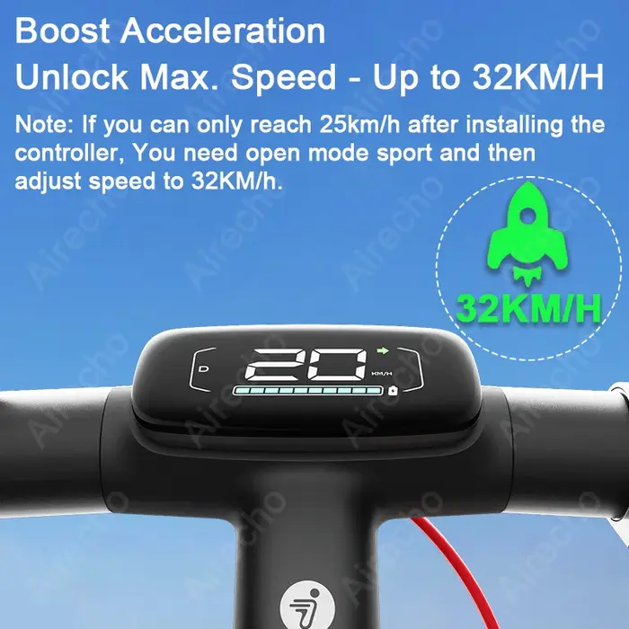 Contrôleur 32 km/h pour Scooter Ninebot par Segway E3