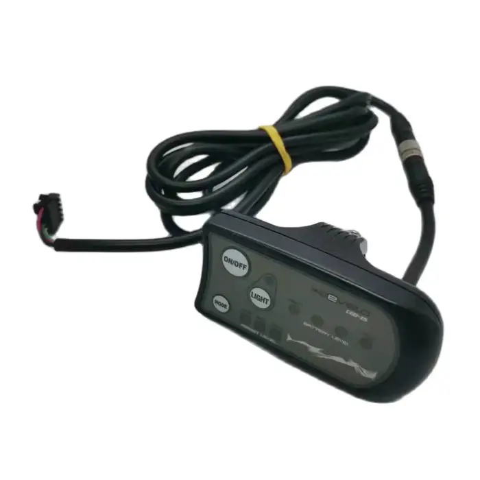 Whitebikes.fi EVELOCITY LED-15 ES DisLplay (personnalisé) du panneau d'ordinateur Digi de vélo électrique EVELO compteur de vitesse de vélo électrique