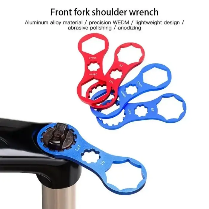 Outil de réparation de fourche avant de vélo en aluminium