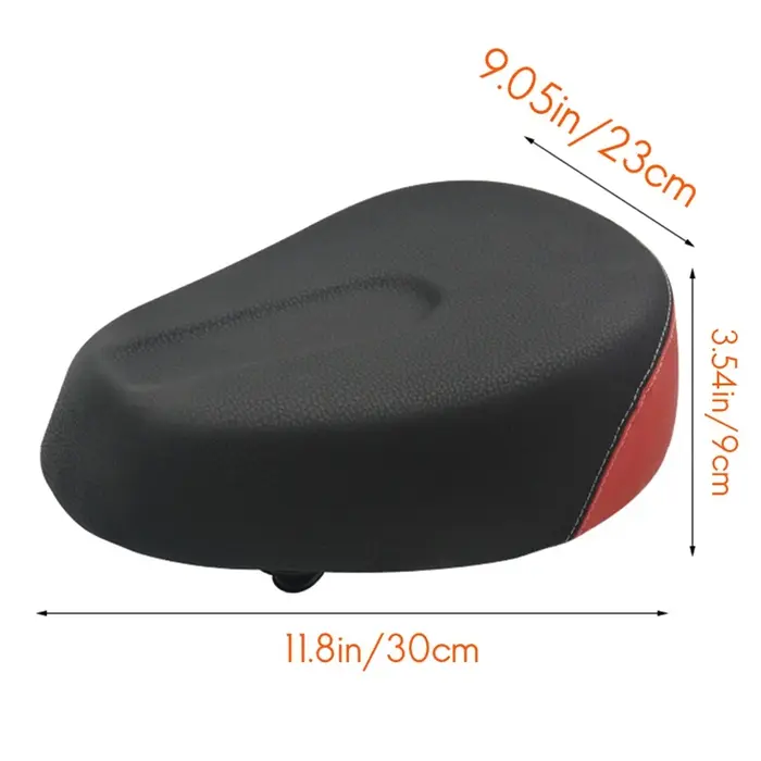 Selle de vélo électrique à quatre ressorts