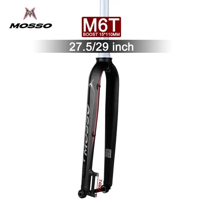 Fourche avant de vélo de montagne en fibre de carbone