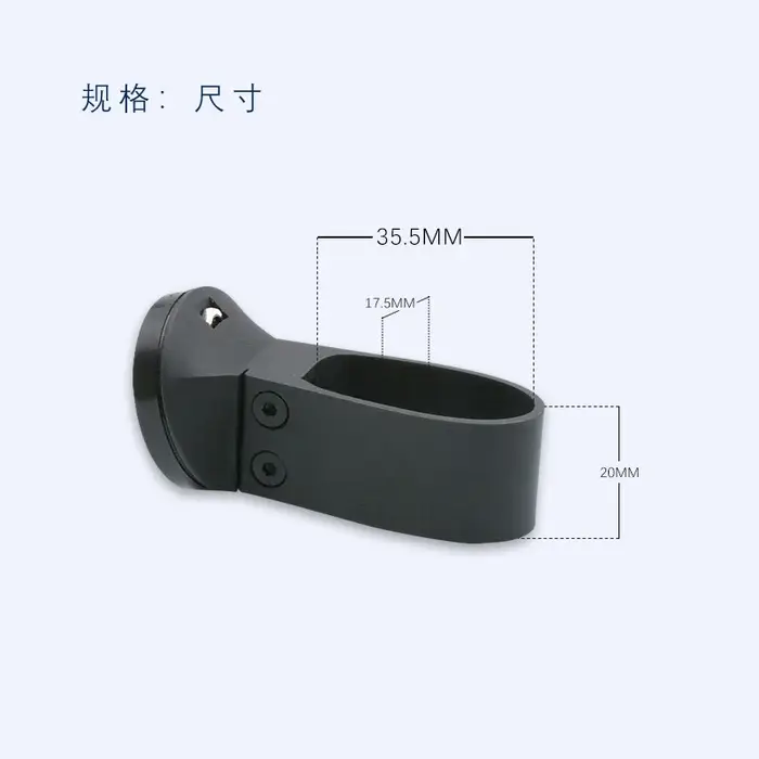 Support de fixation pour feux arrière de vélo de route sur tige de selle