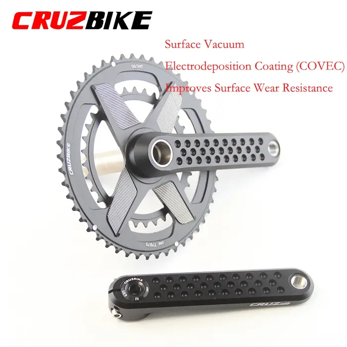 Pédalier de vélo de route CRUZbike 155/160/165/170 mm