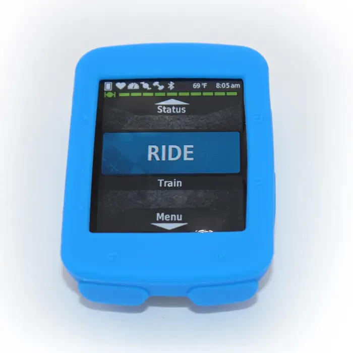 Juste de protection en silicone et caoutchouc pour ordinateur de vélo Garmin Edge 520