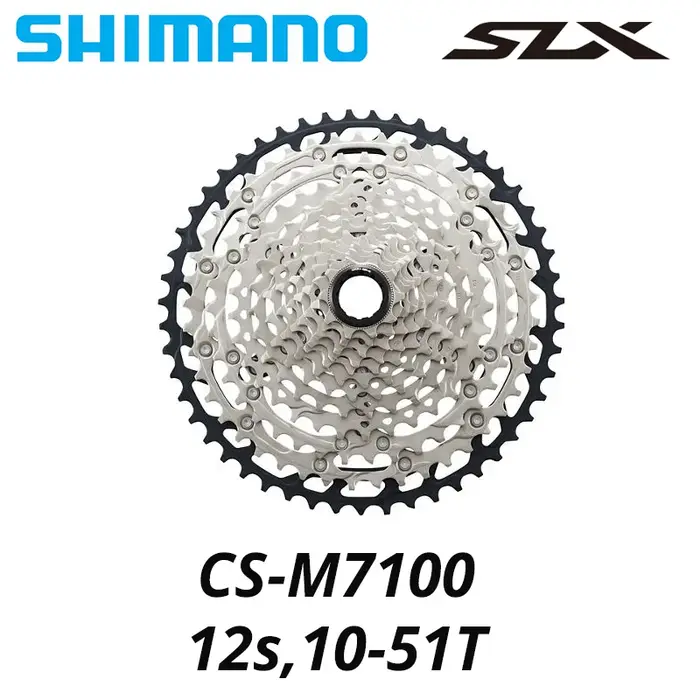 SHIMANO Deore M6100 SLX M7100 volant d'inertie de vélo de montagne 12 vitesses 12V Variable 12