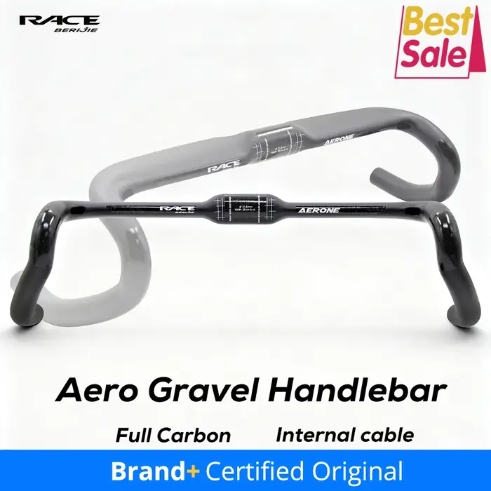 BERIJIE – guidon Aero gravier entièrement en carbone