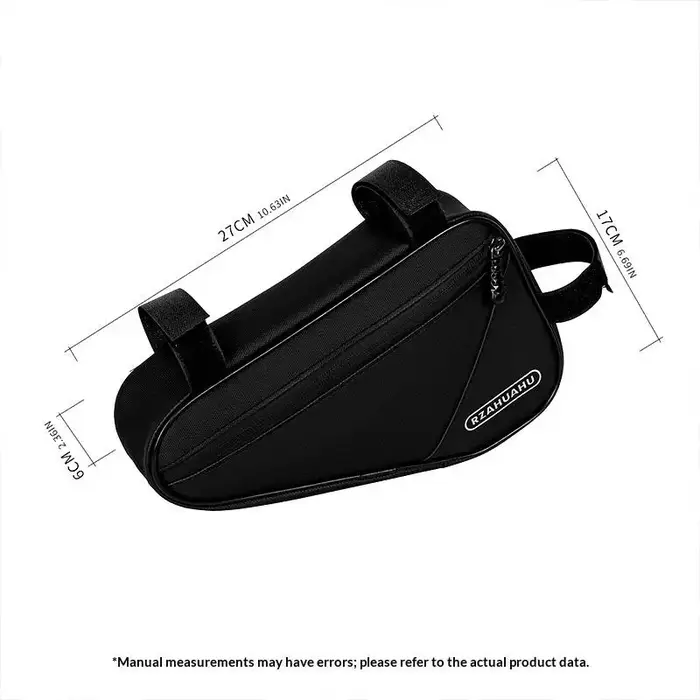 Sac de cadre de vélo en forme de triangle