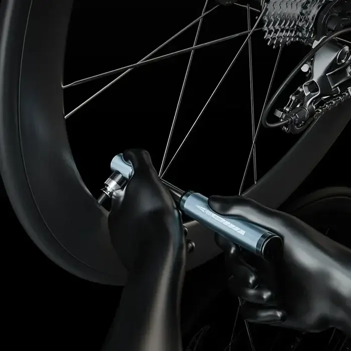 ENLEE BIKING Mini pompe à vélo en alliage d'aluminium cyclisme