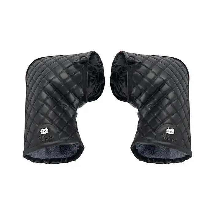 Mitaines de guidon de vélo, imperméables, coupe-vent, sans doigts, pour temps froid, pour hommes et 