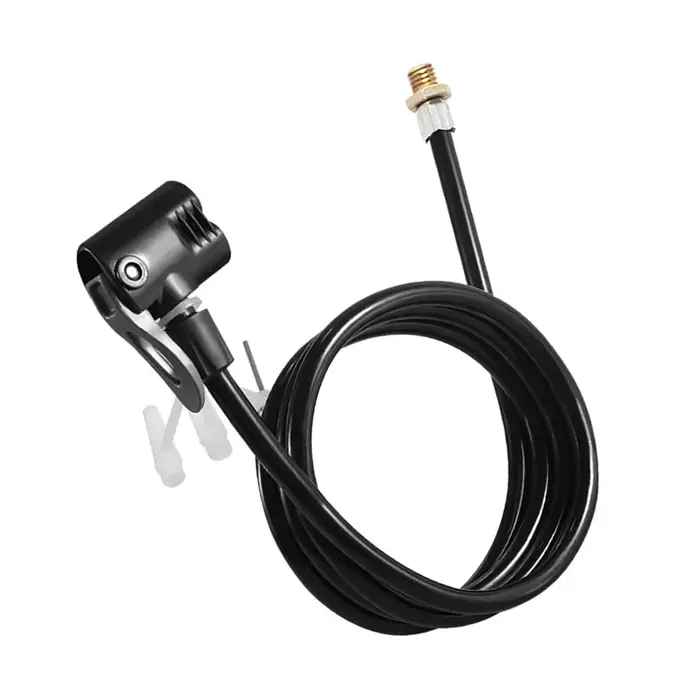Pompe à air portable pratique pour vélo, tube d'extension, gonfleur de tuyau, audacieux et allongé, 