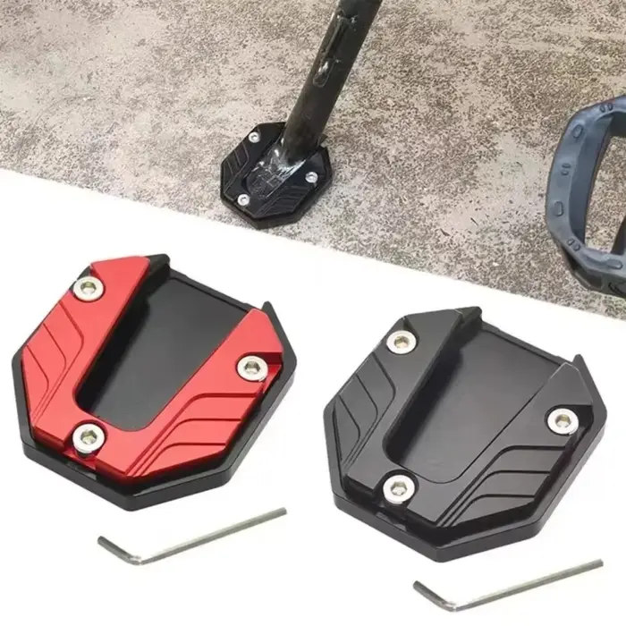 Support de pied de moto modifié