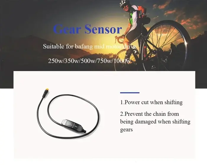 Bafang-Capteur de changement de vitesse pour vélo électrique