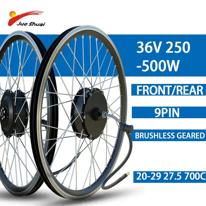 Roue de moteur électrique 36V 250W 350W 500W