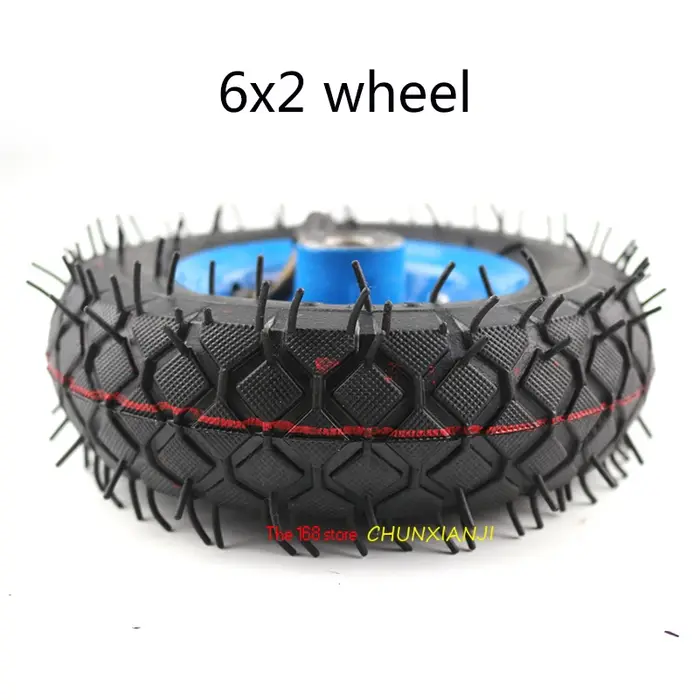Pneus et roues de haute qualité de 6 pouces (6x2)