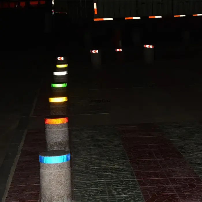 Bande autocollante réfléchissante fluorescente pour roue de vélo vtt